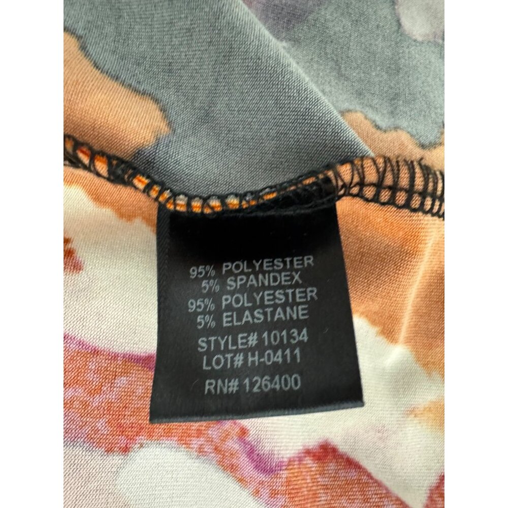 Antthony Multi-Color Abstract Print Long Maxi Dre… - image 5